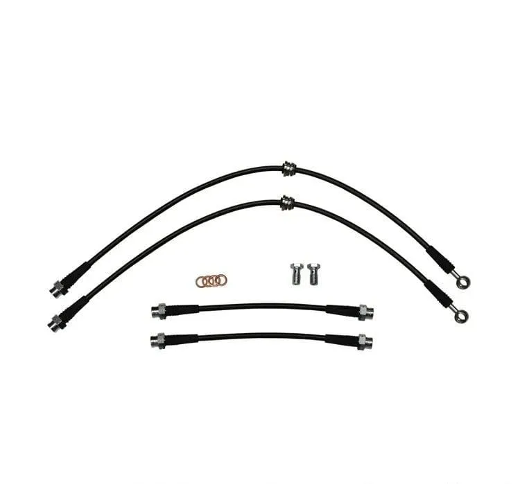 034Motorsport Stainless Steel Braided Brake Line Kit -  VW/Audi / 8P A3 / MkV / MkVI / Rabbit / GTI / Jetta / GLI