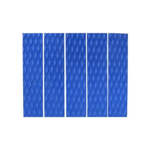 4pcs /Set EVA Shortboard Surfboard Diamond Anti-skid Pad(Blue)