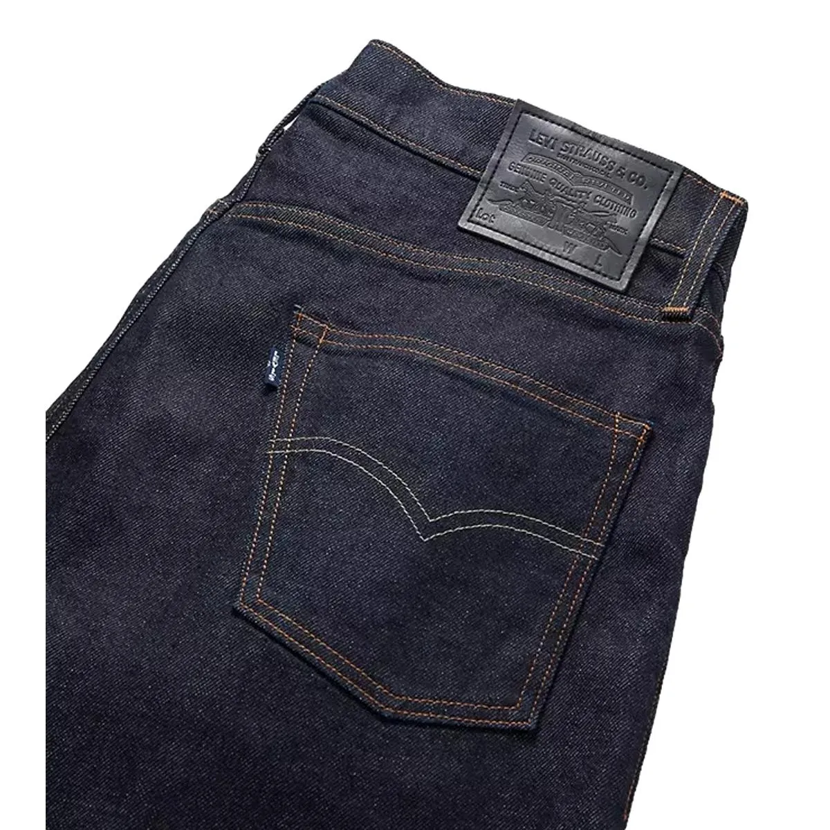 502 Taper Fit MIJ Dark Resin Rinse Selvedge