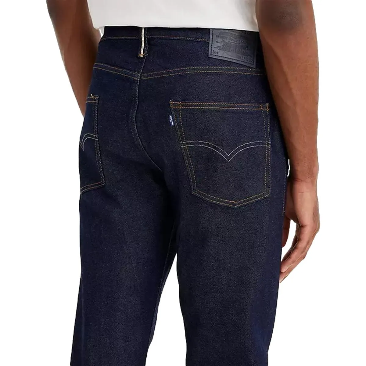 502 Taper Fit MIJ Dark Resin Rinse Selvedge