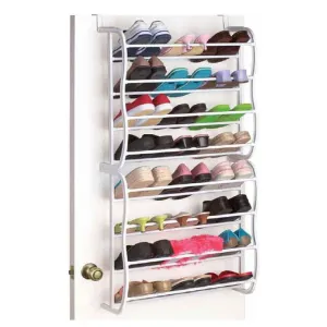 8 Tier Over the Door Shoe Rack Organizer