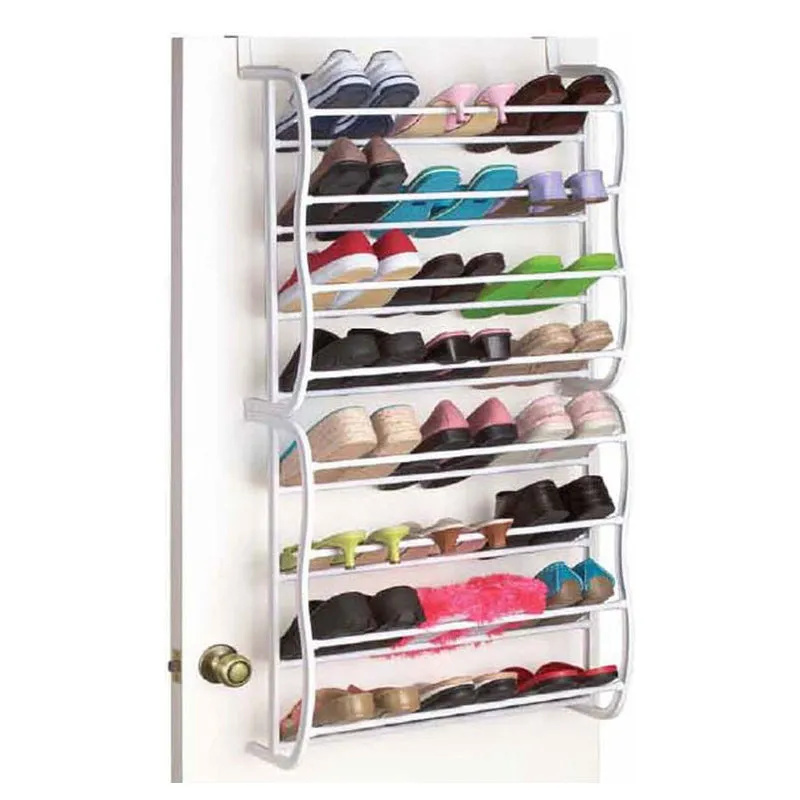 8 Tier Over the Door Shoe Rack Organizer