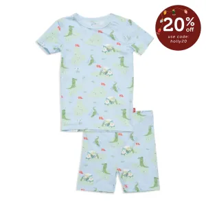 a putt above modal magnetic no drama toddler pajama shortie set