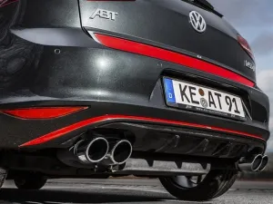 ABT Rear Skirt Set - Mk7 VW GTI (incl. Muffler & Tips) (NLA)