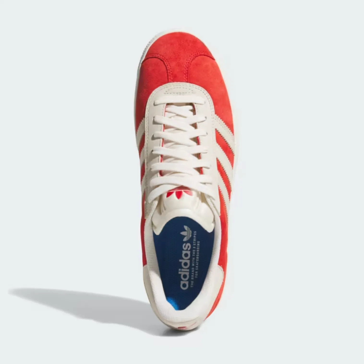 ADIDAS GAZELLE ADV BETTER SCARLET / CHALK WHITE