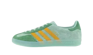 adidas Gazelle Indoor Hazy Green Crew Yellow (W)