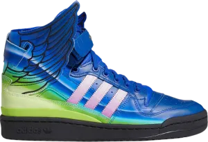 Adidas Jeremy Scott x Forum Wings 4.0 'Motorsport' sneakers, blue