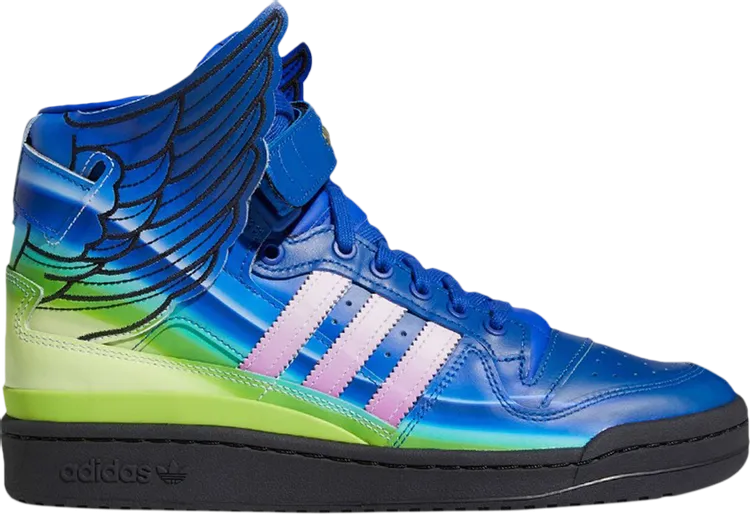 Adidas Jeremy Scott x Forum Wings 4.0 'Motorsport' sneakers, blue