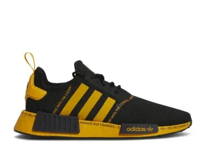 Adidas NMD_R1 'BLACK COLLEGIATE GOLD' sneakers, black