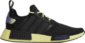 Adidas NMD_R1 'Black Pulse Yellow' sneakers, black