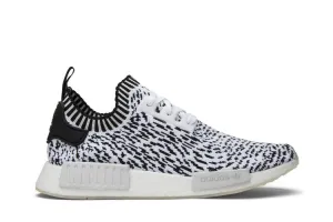 Adidas NMD_R1 Primeknit 'Zebra' sneakers, white