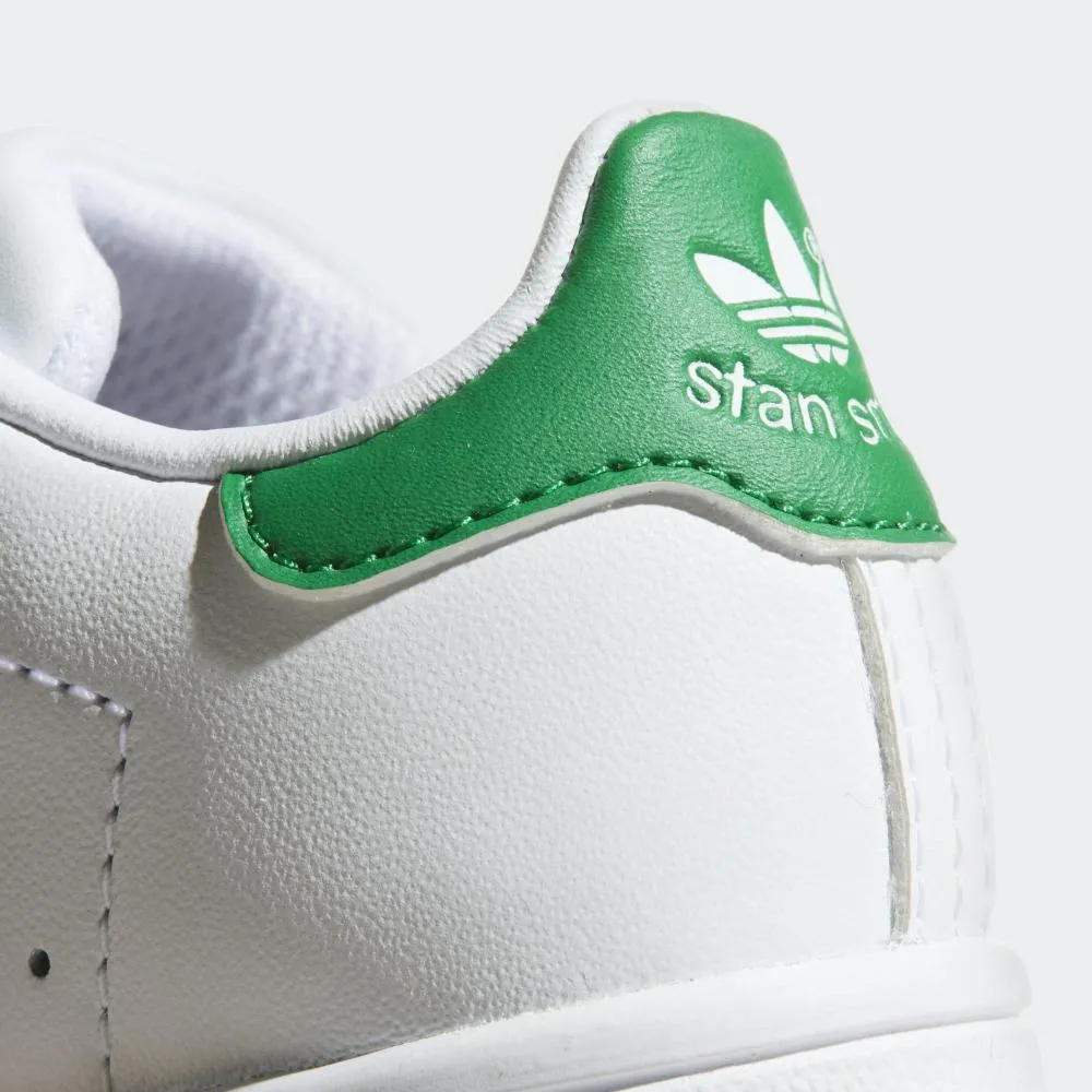 Adidas Originals scarpa sneakers da bambini Stan Smith BB2998 bianco-verde