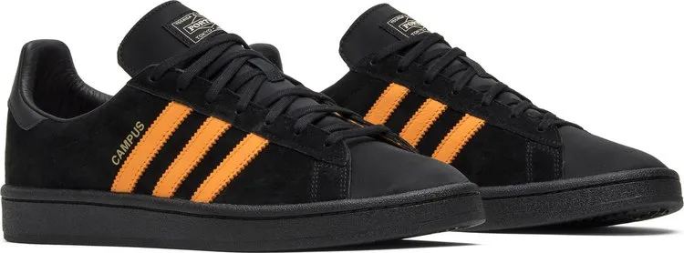 Adidas Porter x Campus 'Black Orange' sneakers, orange