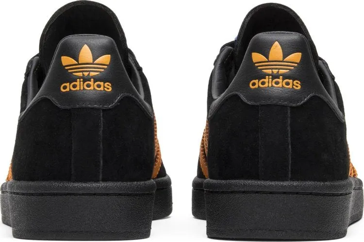 Adidas Porter x Campus 'Black Orange' sneakers, orange