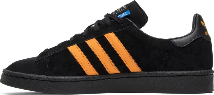 Adidas Porter x Campus 'Black Orange' sneakers, orange