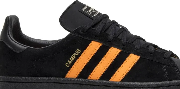 Adidas Porter x Campus 'Black Orange' sneakers, orange