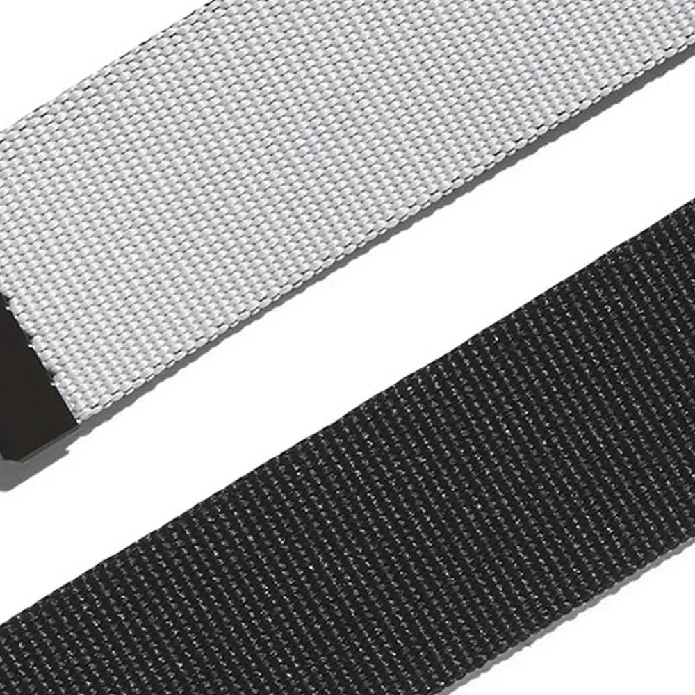 adidas Reverse Web Belt - Black/Grey Two