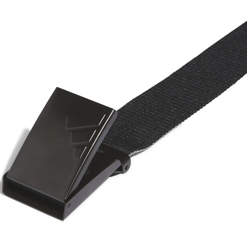 adidas Reverse Web Belt - Black/Grey Two