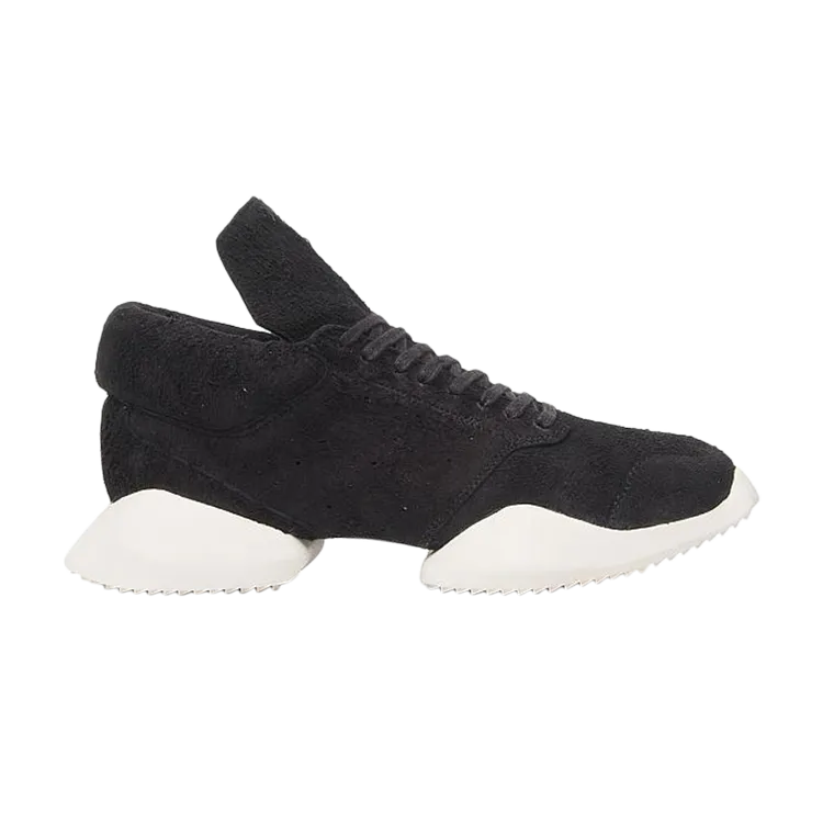 Adidas Rick Owens Runner 'Soft Black' Sneakers, Black