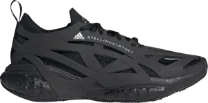 Adidas Stella McCartney x Wmns SolarGlide 'Triple Black' sneakers, black