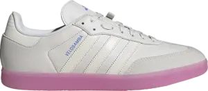 Adidas Velosamba 'Grey Lucid Fuchsia' sneakers, gray