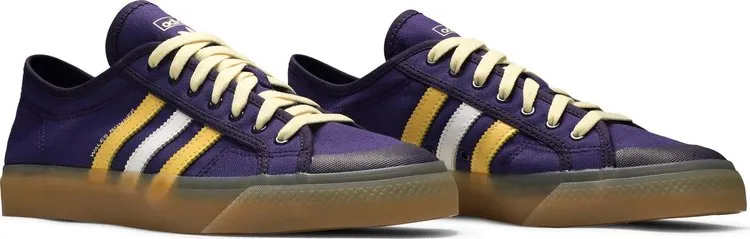 Adidas Wales Bonner x Nizza Low 'Unity Purple' Sneakers, Purple