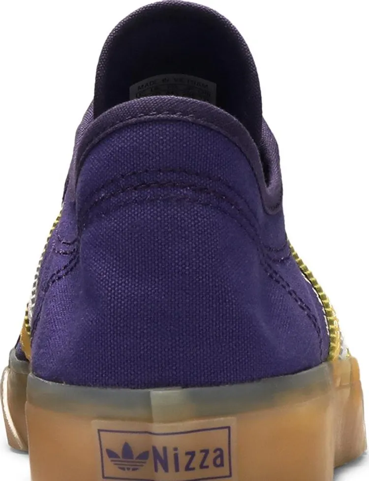 Adidas Wales Bonner x Nizza Low 'Unity Purple' Sneakers, Purple