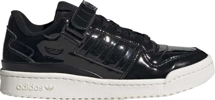 Adidas Wmns Forum Low 'Black Off White' Sneakers, black