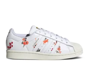 Adidas WMNS SUPERSTAR 'WHITE FLORAL' sneakers, white