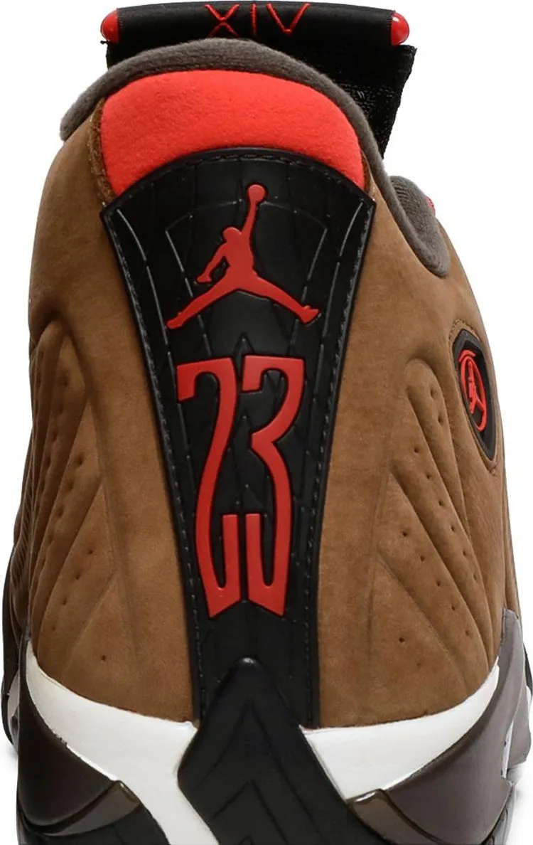 Air Jordan 14 Retro Winterized Sneakers, Brown