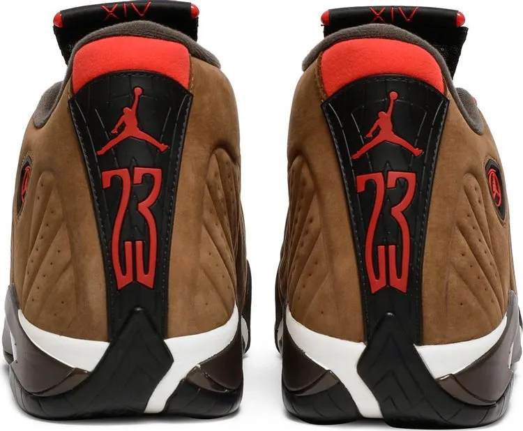 Air Jordan 14 Retro Winterized Sneakers, Brown