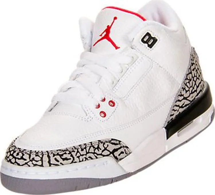 Air Jordan 3 GS Retro 88 sneakers, white