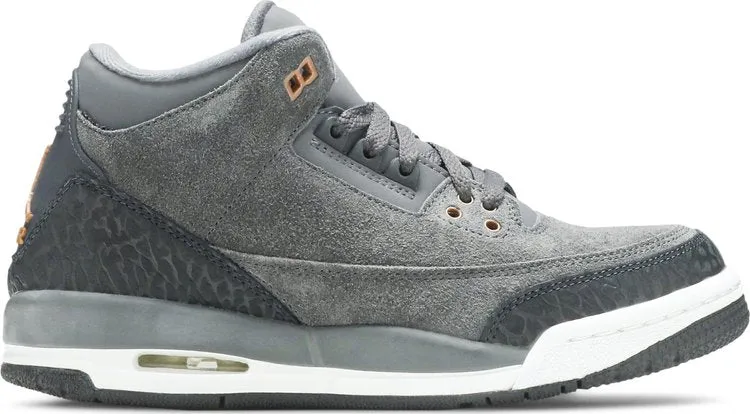 Air Jordan 3 Retro GS Anthracite sneakers, black