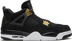 Air Jordan 4 Retro Royalty Sneakers, Black