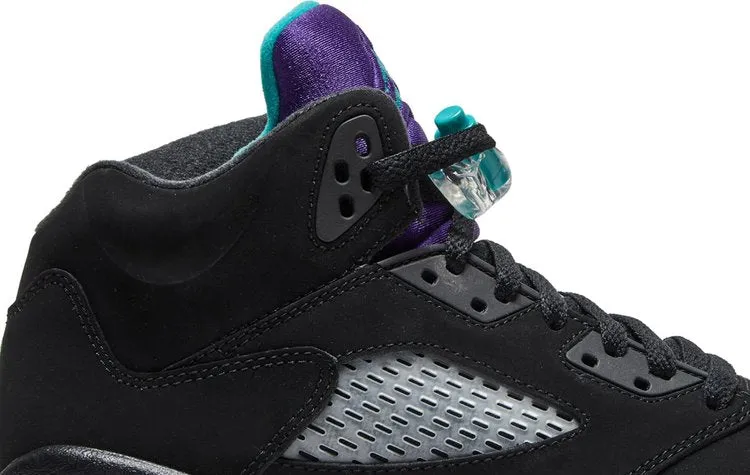 Air Jordan 5 Retro GS Black Grape sneakers, black