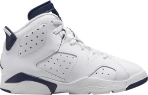 Air Jordan 6 Retro PS Midnight Navy 2022 Sneakers, White