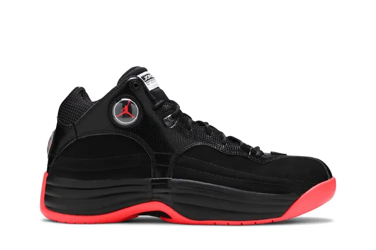 Air Jordan Jordan Jumpman Team 1 'Black Infrared' Sneakers, black