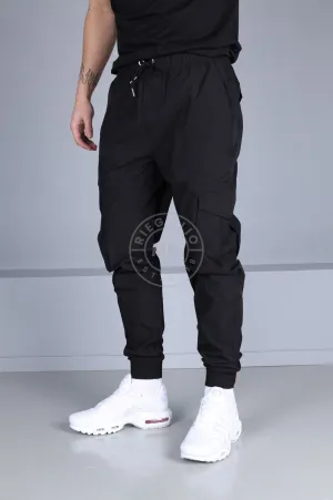 Alpha Industries Nylon Cargo Jogger - Black