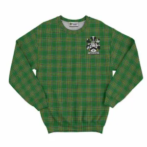 Anderson Irish Clan Tartan Sweatshirt with Coat of Arms