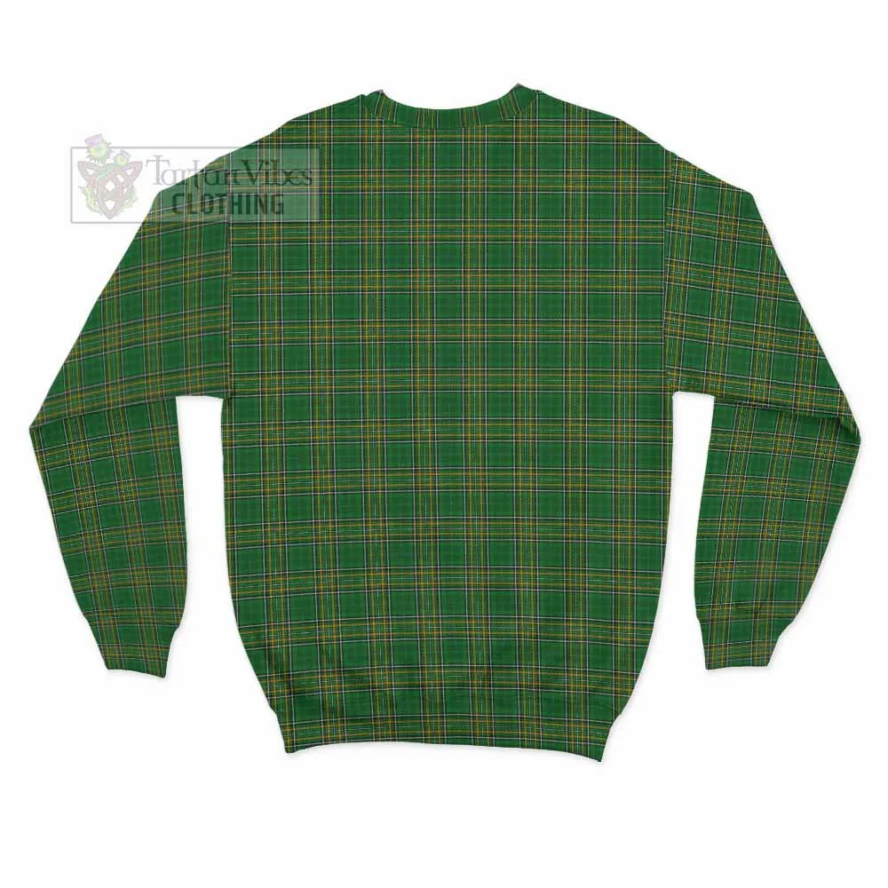 Anderson Irish Clan Tartan Sweatshirt with Coat of Arms