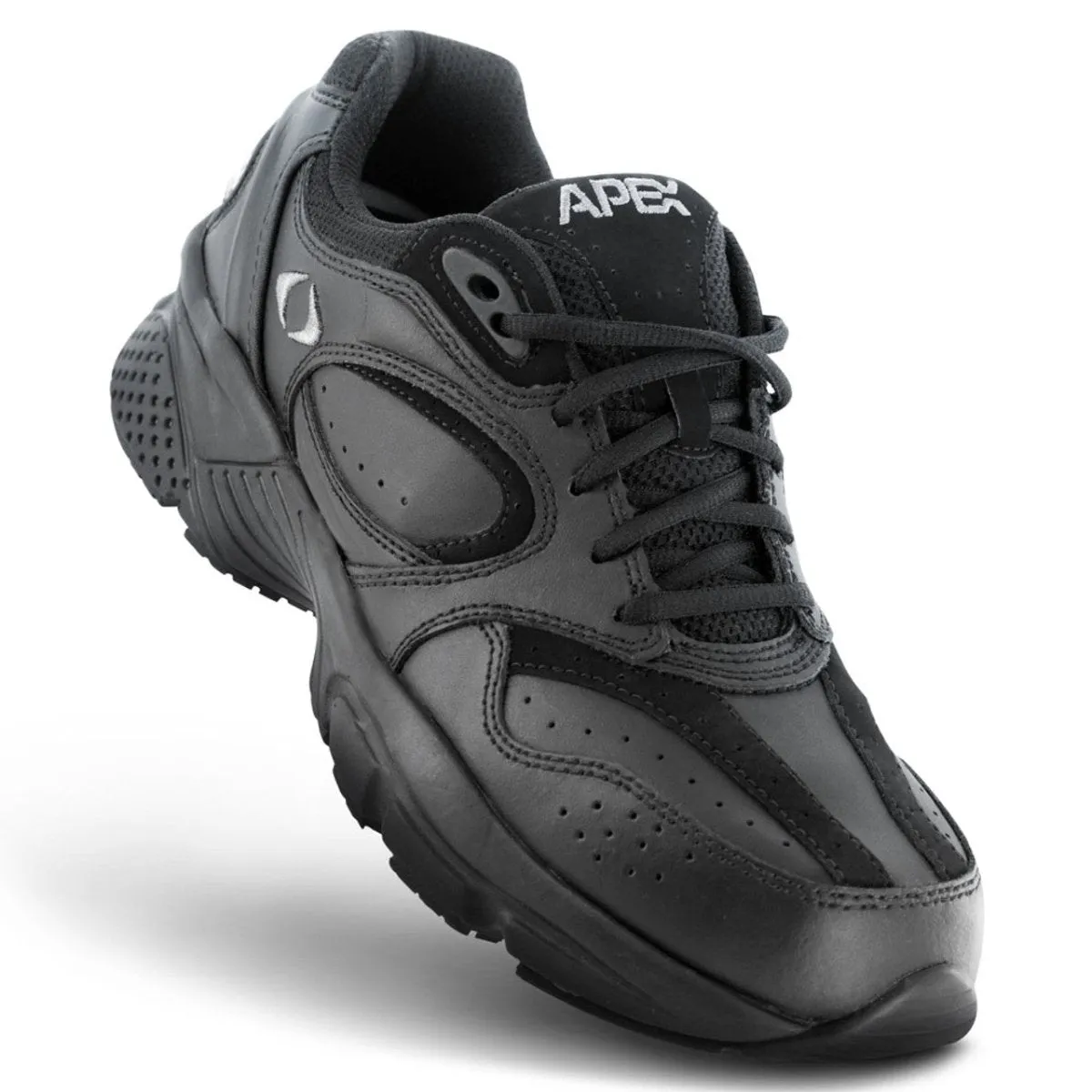 Apex X801w Lenex Walker Women's Lace Shoes In Black