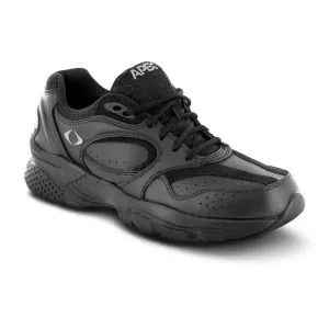 Apex X801w Lenex Walker Women's Lace Shoes In Black