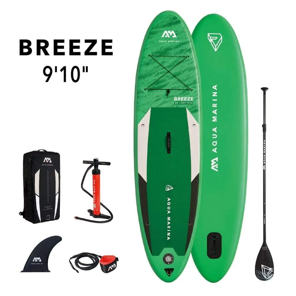 Aqua Marina 9’10” Breeze 2022 Inflatable Paddle Board All-Around SUP