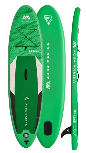 Aqua Marina 9’10” Breeze 2022 Inflatable Paddle Board All-Around SUP