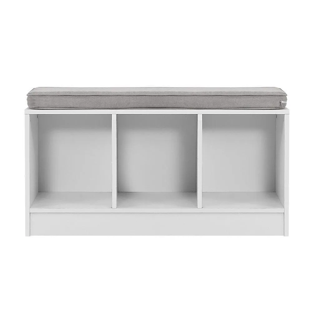 Artiss Shoe Cabinet Bench Shoes Organiser Storage Rack Shelf White Box Seat