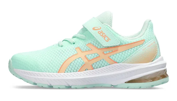 ASICS GT 1000 12 PS VELCRO - MINT TINT APRICOT CRUSH