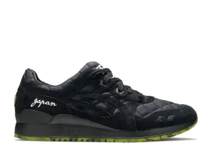 ASICS MITA SNEAKERS X BEAMS X GEL LYTE 3 'SOUVENIR JACKET', black