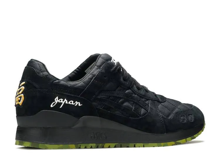 ASICS MITA SNEAKERS X BEAMS X GEL LYTE 3 'SOUVENIR JACKET', black