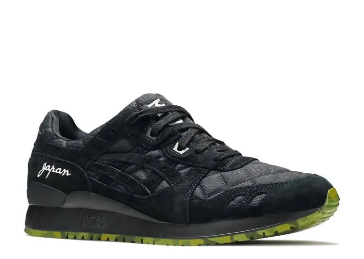 ASICS MITA SNEAKERS X BEAMS X GEL LYTE 3 'SOUVENIR JACKET', black