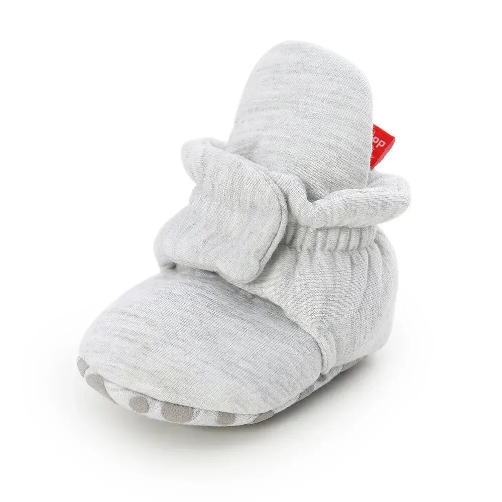 Baby Booties Cotton Comfort Soft Anti-Slip